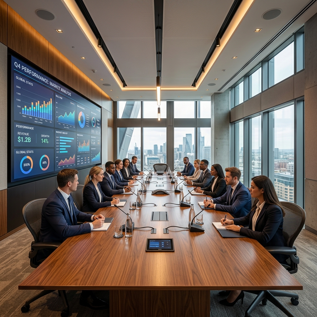 Next-Gen Boardrooms & Conference Rooms